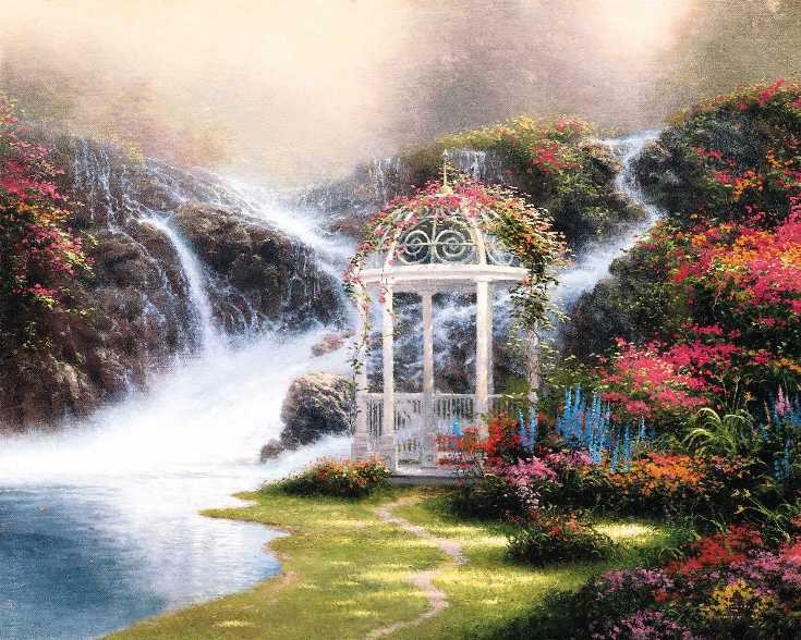 Thomas Kinkade Hidden Arbor